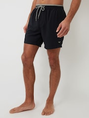 Threadbare Black Swim Shorts 2 Pack - Image 4 of 8