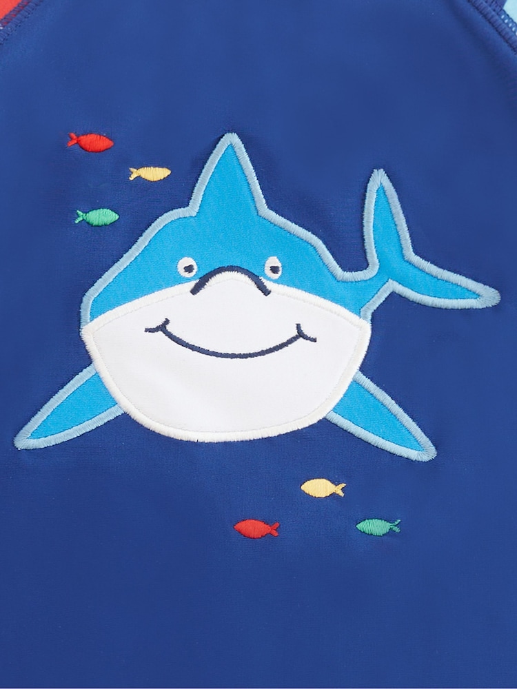 Azul marino con tiburón - Traje de 1 pieza con protección solar UPF 50 de JoJo Maman Bébé - Imagen 3 de 3 Azul marino con tiburón - Traje de 1 pieza con protección solar UPF 50 de JoJo Maman Bébé - Imagen 3 de 3