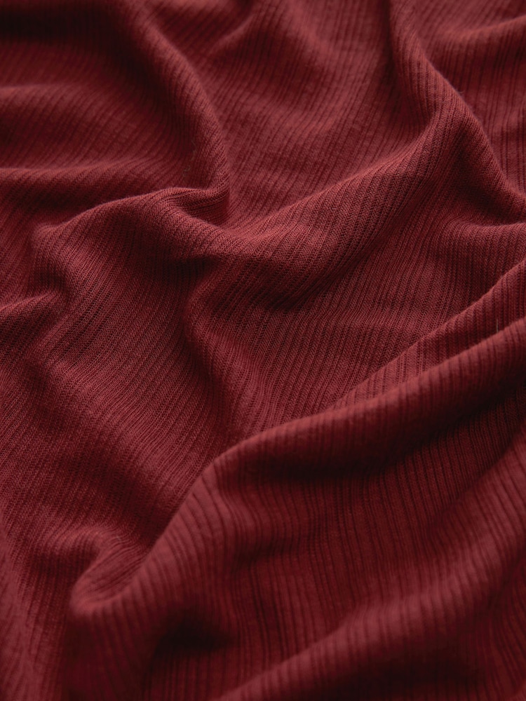 Brown Ruched Shoulder Side Detail Vest - Image 7 of 7