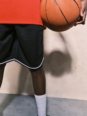 Red Chicago Mesh Vest and Shorts Set (3-16yrs) - Image 3 of 6