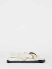 Simply Be Natural Trim Detail Sandals - Image 1 of 3