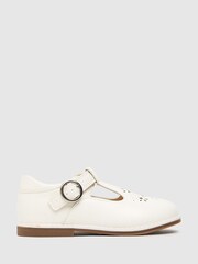 Beli čevlji s T-paščkom Schuh Lake - Slika 1 iz 4