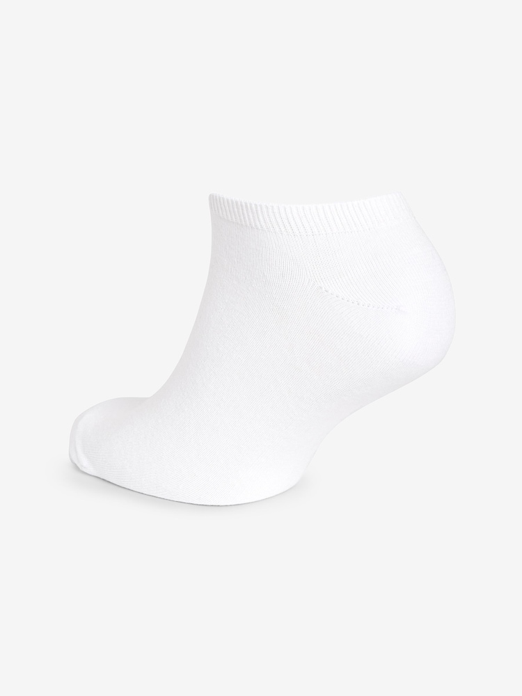 White Trainer Socks 6 Pack - Image 3 of 3