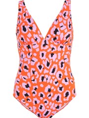 Mint Velvet Tummy Control Plunge Swimsuit - Image 5 of 6