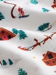 White Christmas Printed Long Sleeve Shirt - Image 7 of 8