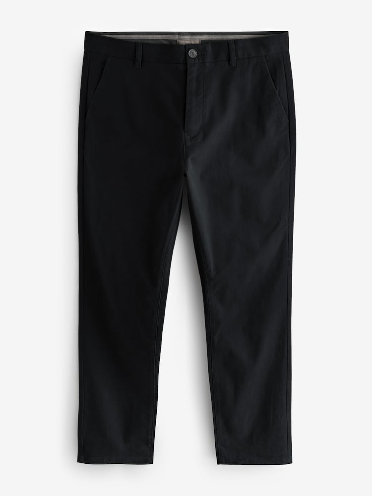 Noir - Slim Fit (Slim Fit) - Pantalon chino stretch - Image 7 of 10