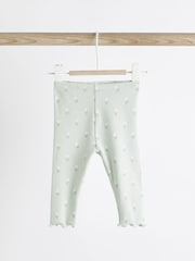Sage Green Baby Top And Leggings Set - Image 3 of 9