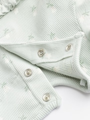 Sage Green Baby Top And Leggings Set - Image 9 of 9