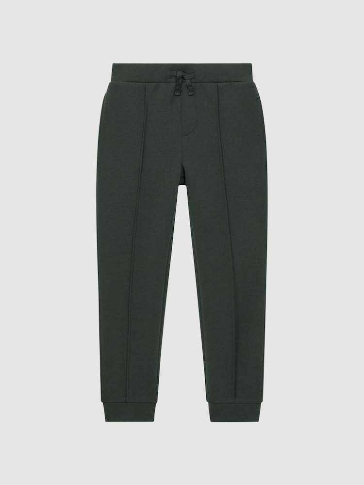 Reiss Forest Green Premier Senior Drawstring Jersey Joggers - Image 2 of 5