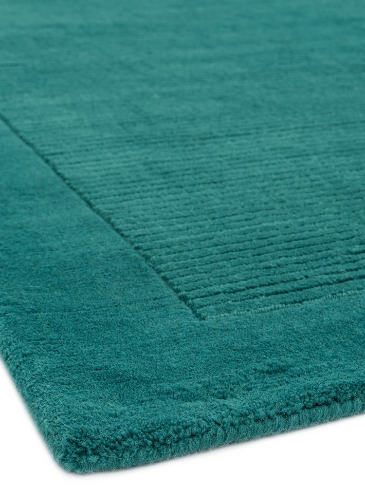 Asiatic Rugs Teal Blue York Lustre Rug - Image 5 of 5