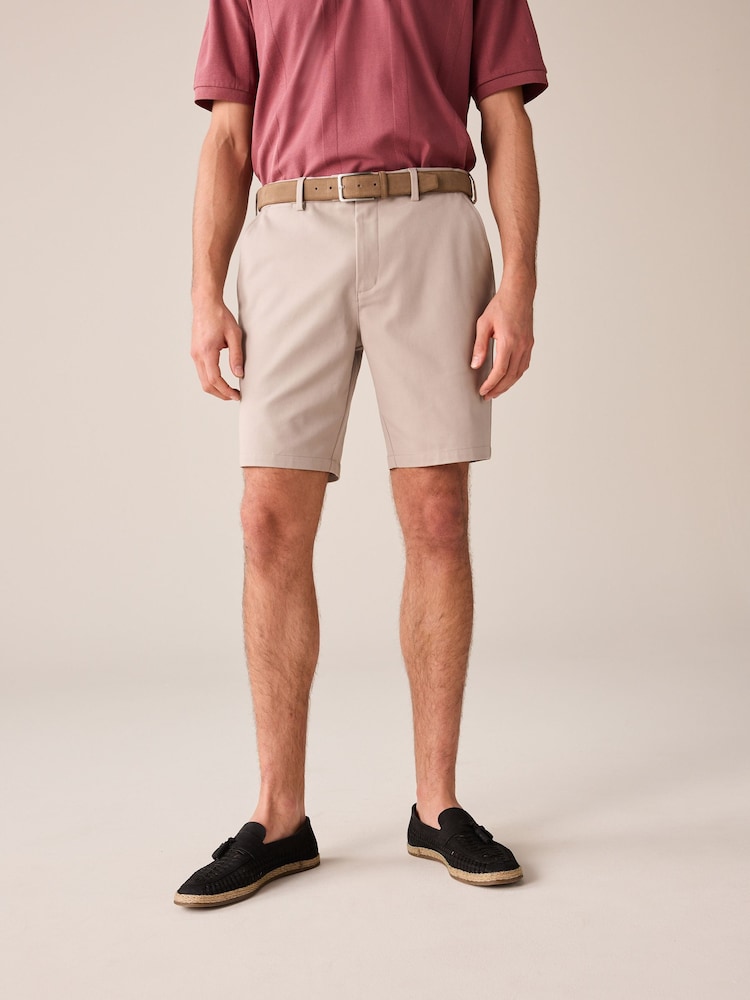 Dark Stone Premium Belted Chinos - Image 1 of 9