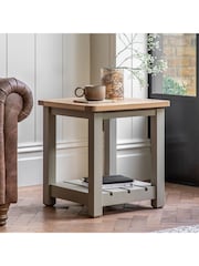 Gallery Home Prairie Cream Leroy Side Table - Image 1 of 4