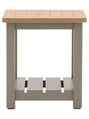 Gallery Home Prairie Cream Leroy Side Table - Image 4 of 4