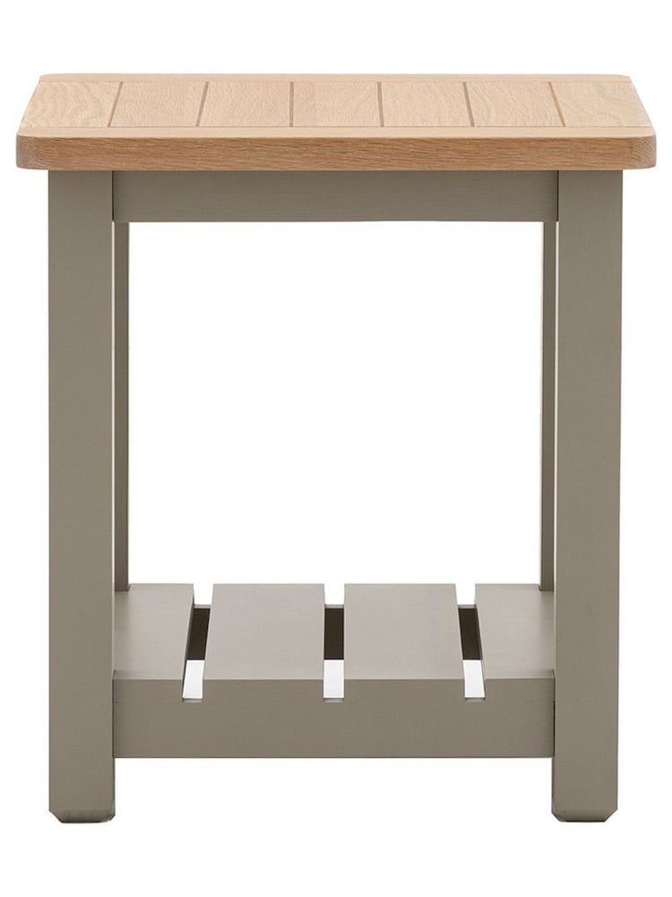 Gallery Home Prairie Cream Leroy Side Table - Image 4 of 4