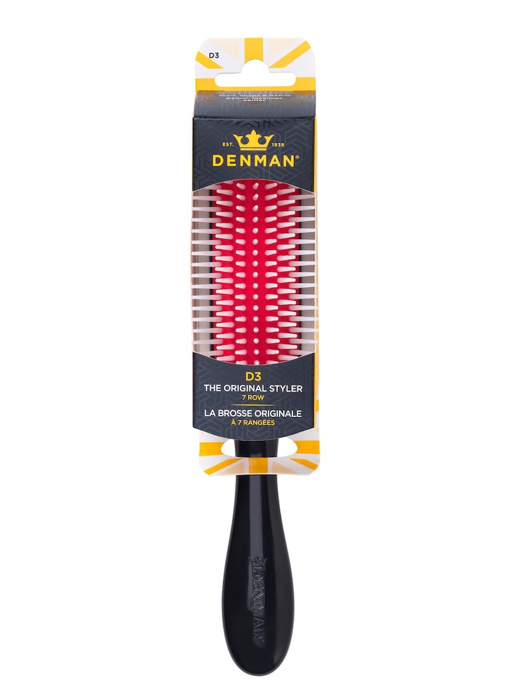Denman Black D3 The Deluxe Original Curl Definer & Styler - Image 3 of 3 Denman Black D3 The Deluxe Original Curl Definer & Styler - Image 3 of 3