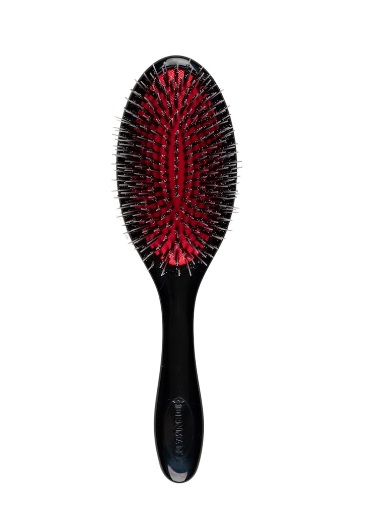 Denman Black D81M The Deluxe Style & Shine Smoother - Image 1 of 3 Denman Black D81M The Deluxe Style & Shine Smoother - Image 1 of 3