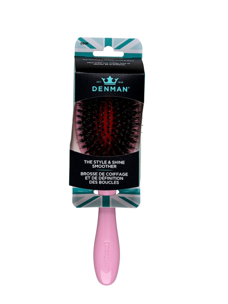 Denman Pink Crush D81M The Deluxe Style & Shine Smoother - Image 3 of 3 Denman Pink Crush D81M The Deluxe Style & Shine Smoother - Image 3 of 3