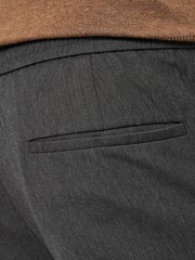 Charcoal Grey Slim Tapered Formal Joggers - Image 3 of 5
