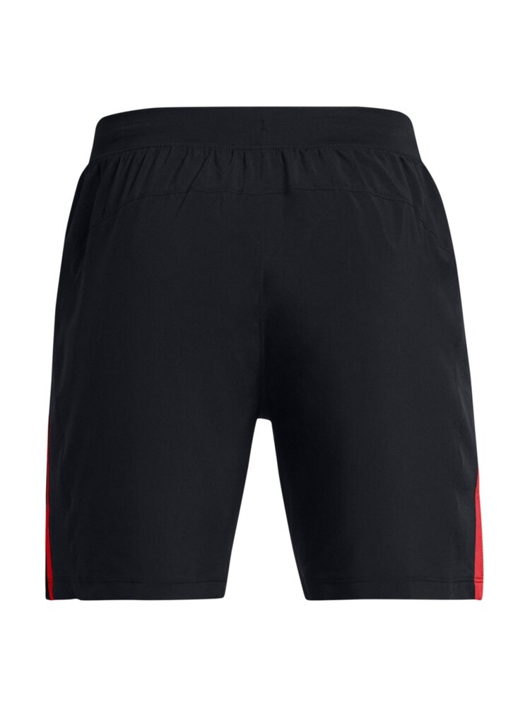 Under Armour Black/Red Launch 7" Shorts - Image 5 of 5