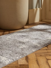 Silver Grey Mica Abstract Runner - Image 3 of 5