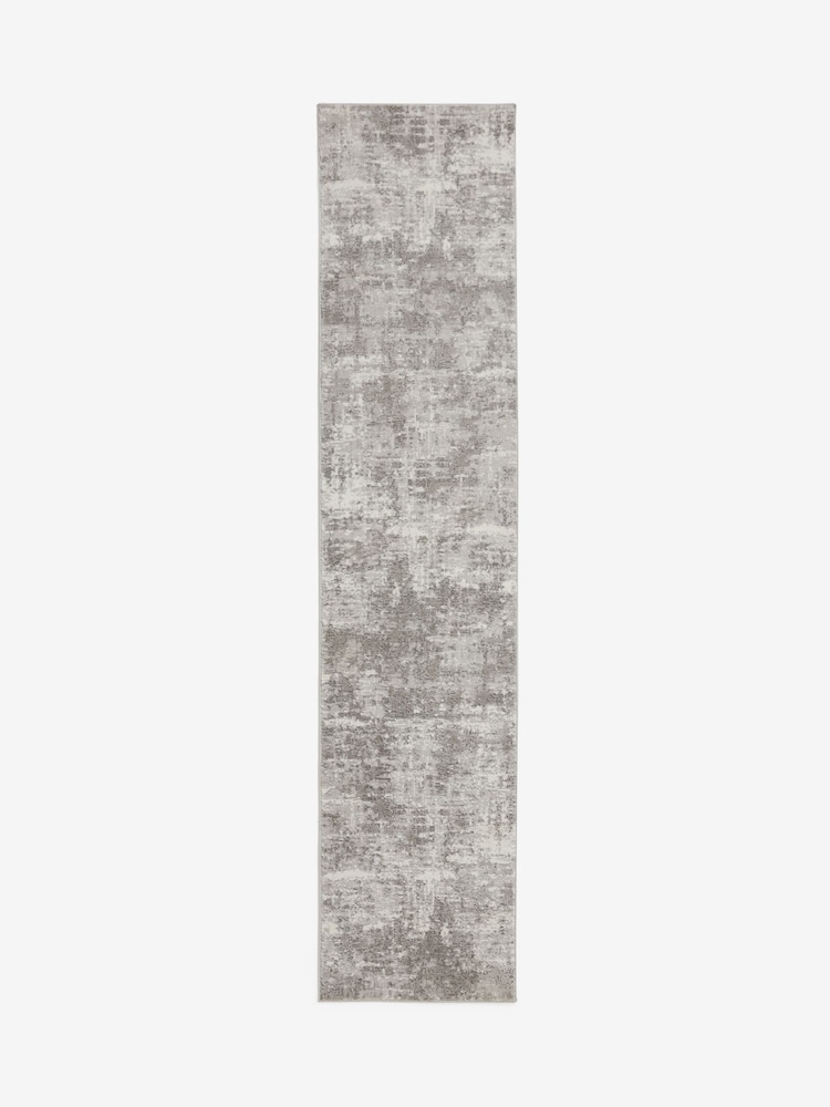 Silver Grey Mica Abstract Runner - Image 5 of 5