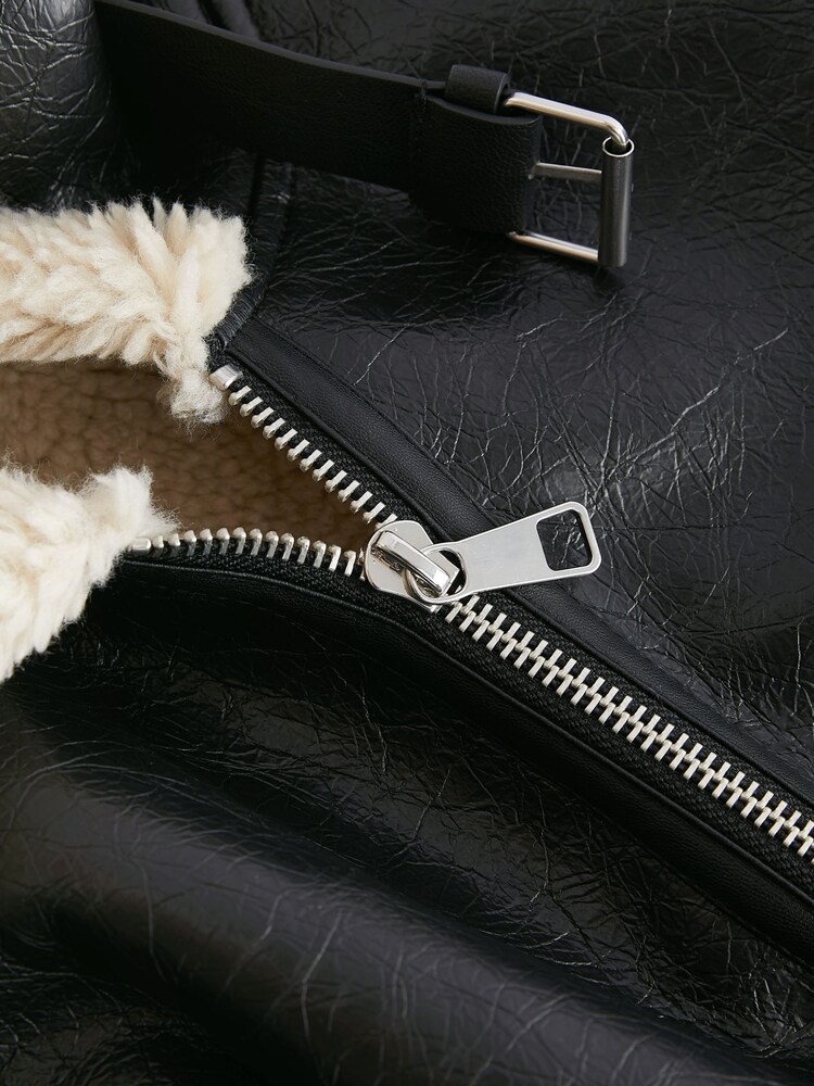 Schwarz - Fliegerjacke - Bild 9 von 9