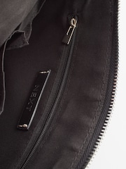 Black Saddle Cross-Body Bag - Image 7 of 7