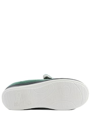 Pavers Green Wide Fit Warm Antibacterial Slippers - Image 5 of 5