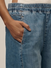 Anthropologie Blue Pilcro The Izzie Relaxed Pull-On Barrel Jeans - Image 5 of 5