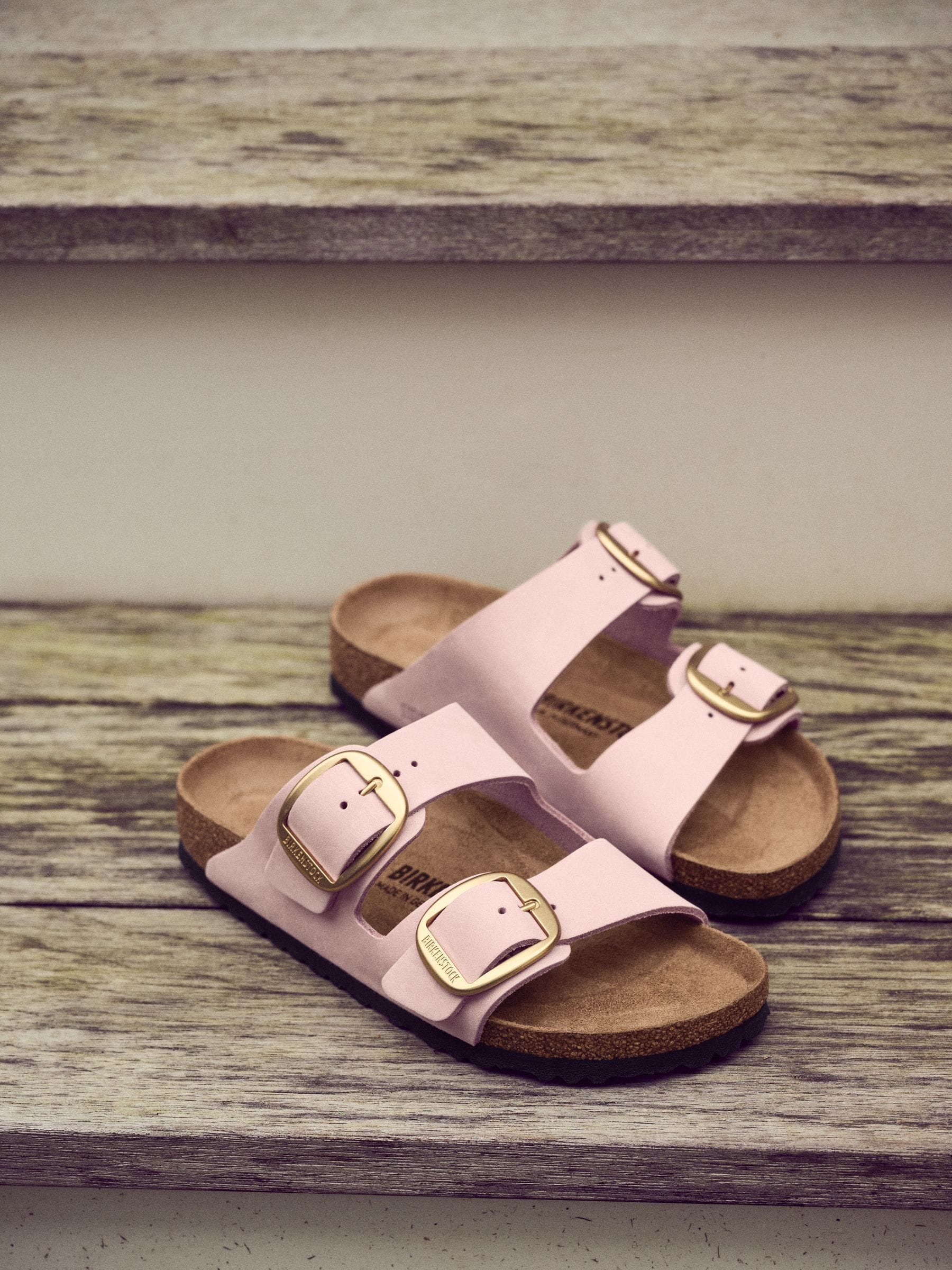 Birkenstock arizona big buckle rose clearance