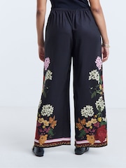 Simply Be Border Ceinturée Leg Pantalons Co-ord - Image 2 de 4
