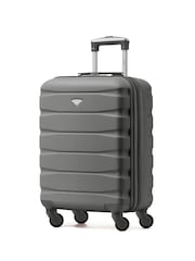 Flight Knight 55x40x20cm Ryanair Priority 4 Wheel ABS Hard Case Cabin Carry On Hand Luggage - Image 1 of 7