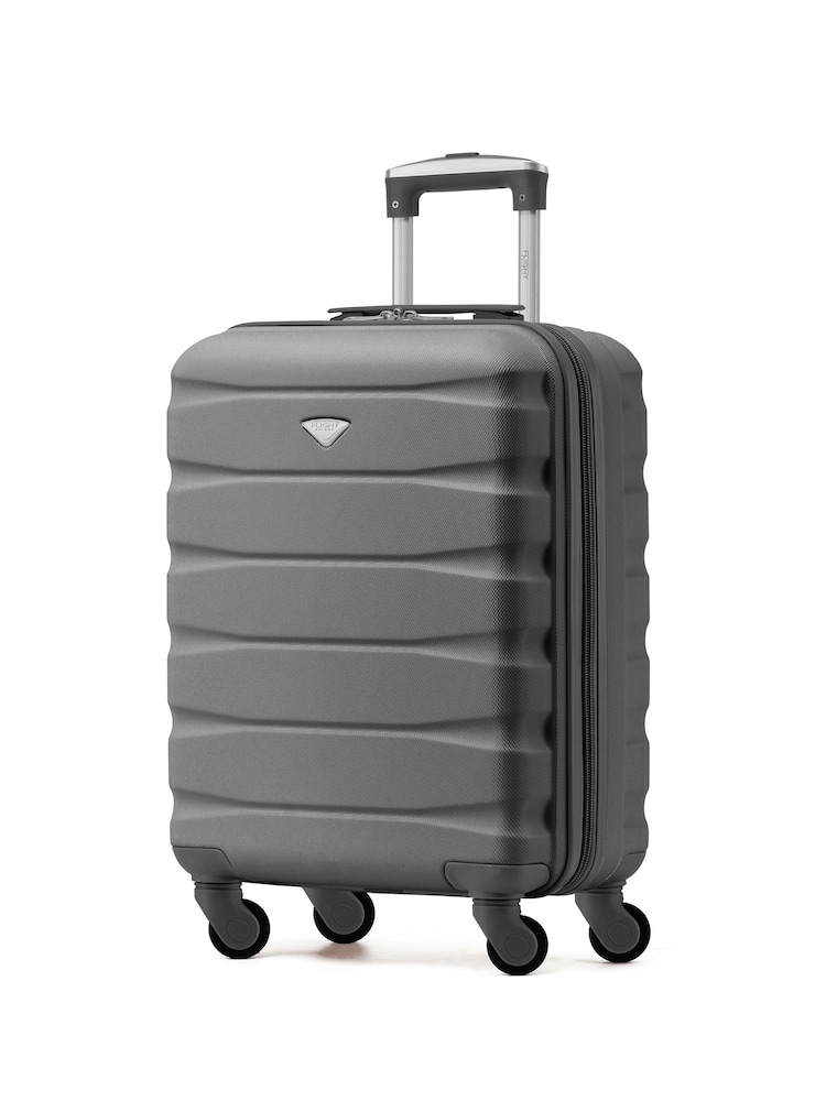 Flight Knight 55x40x20cm Ryanair Priority 4 Wheel ABS Hard Case Cabin Carry On Hand Luggage - Image 1 of 7