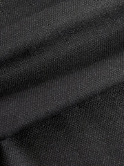 Black Slim Smart Textured 5-Pocket Trousers - Image 10 of 10