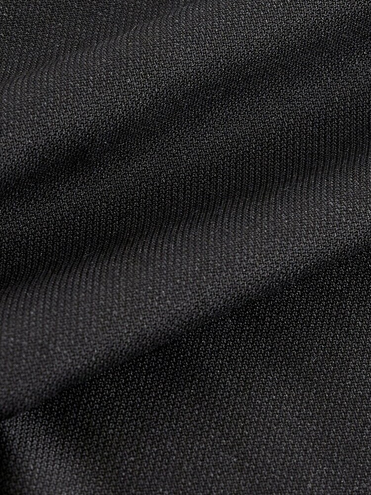 Black Slim Smart Textured 5-Pocket Trousers - Image 10 of 10