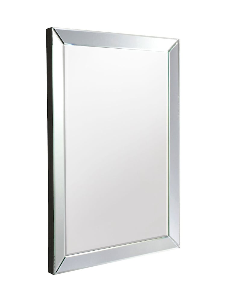 Gallery Home Silver Billingham Rectangle Mirror - Image 2 of 2