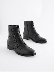 črna - Motorisarji z zaponko in zakovicami Forever Comfort® - Slika 1 iz 5