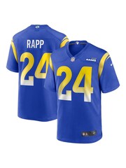 Fanatics Blue Los Angeles Rams Home Game Taylor Rapp Jersey Youth - Image 1 of 3