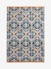 Multi Bright Geometric Indoor Outdoor Rug - Image 9 of 10