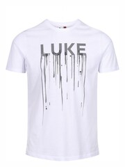 Luke 1977 X Nathan Dawe BOSSA Concrete 100% Cotton White T-Shirt - Image 3 of 6