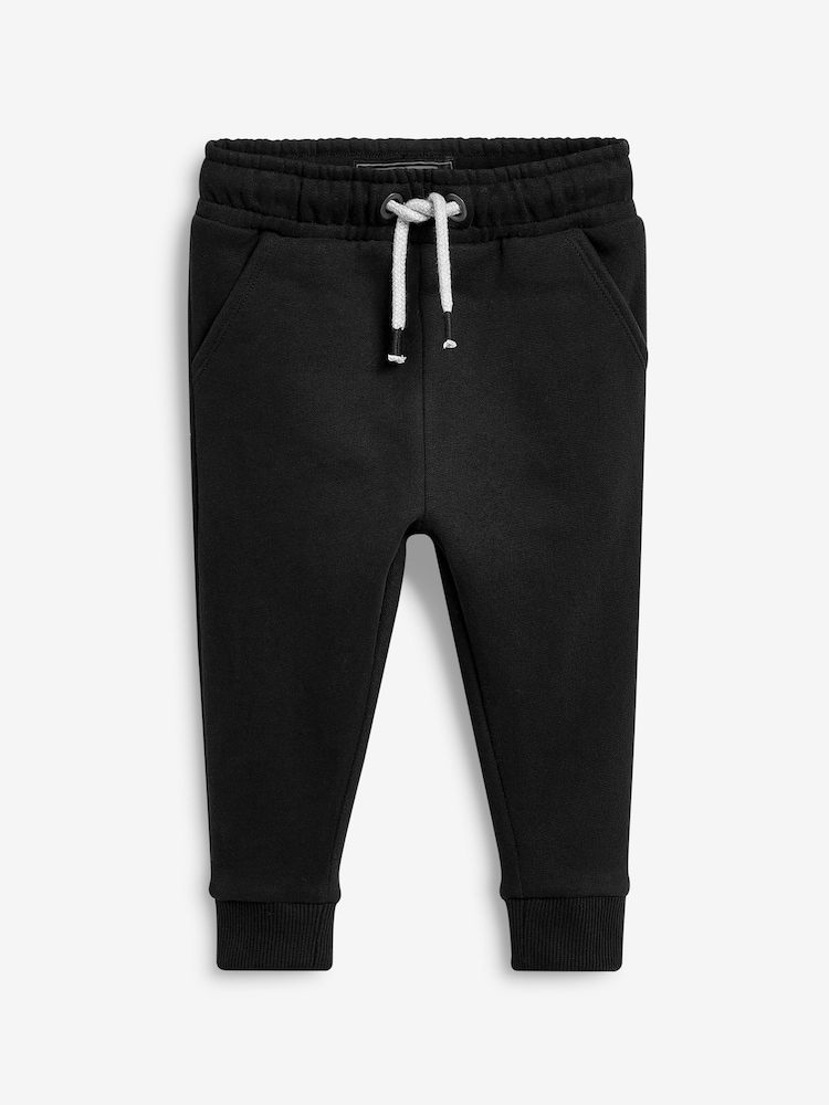 Schwarz - Jersey-Jogginghose mit weichem Griff (3 M.–7 J.) - Bild 1 von 3