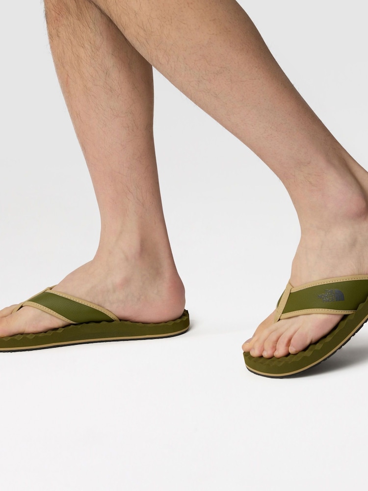 The North Face Green Mens Base Camp Flip Flops - Image 1 of 7