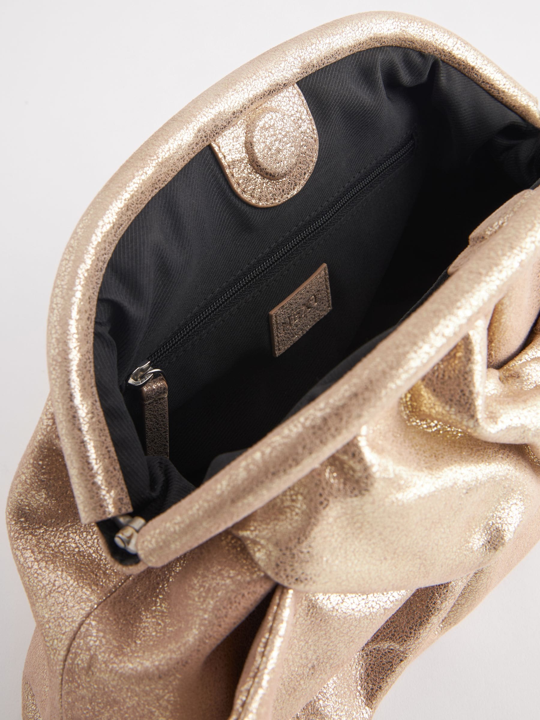 Next gold clutch discount