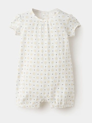 Mango White Printed Romper - Image 1 of 4