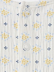 Mango White Printed Romper - Image 4 of 4