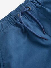 Indigo Blue Single 100% Cotton Pull-On Shorts (3-16yrs) - Image 3 of 3