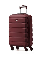 Flight Knight 55x40x20cm Ryanair Priority 4 Wheel ABS Hard Case Cabin Carry On Hand Luggage - Image 1 of 7