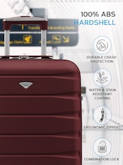 Flight Knight 55x40x20cm Ryanair Priority 4 Wheel ABS Hard Case Cabin Carry On Hand Luggage - Image 4 of 7