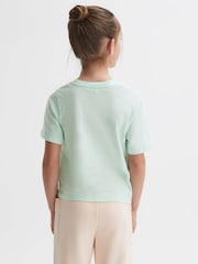 Reiss Sage Swift 4-9 yrs Embellished Crew Neck T-Shirt - Image 5 of 6