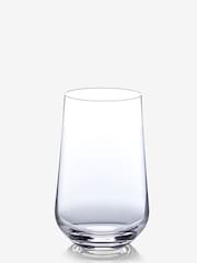 Clear Belgravia Crystal Tapered Set of 4 Tall Tumbler Glasses - Image 6 of 6